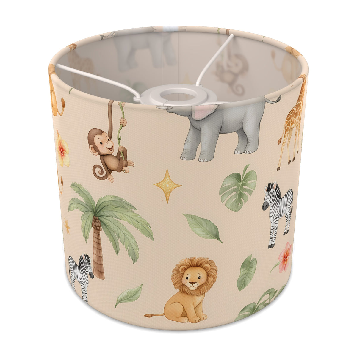 Sand Jungle Pals lampshade - 20cm x 18.5cm Ceiling - main photo