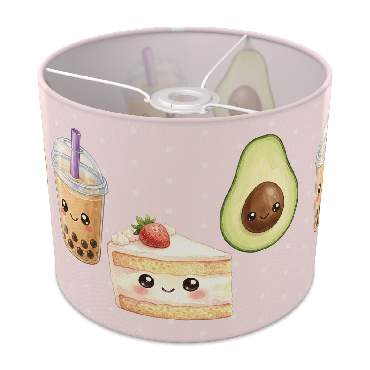 Blush Kawaii Food lampshade - 25cm x 20cm Ceiling