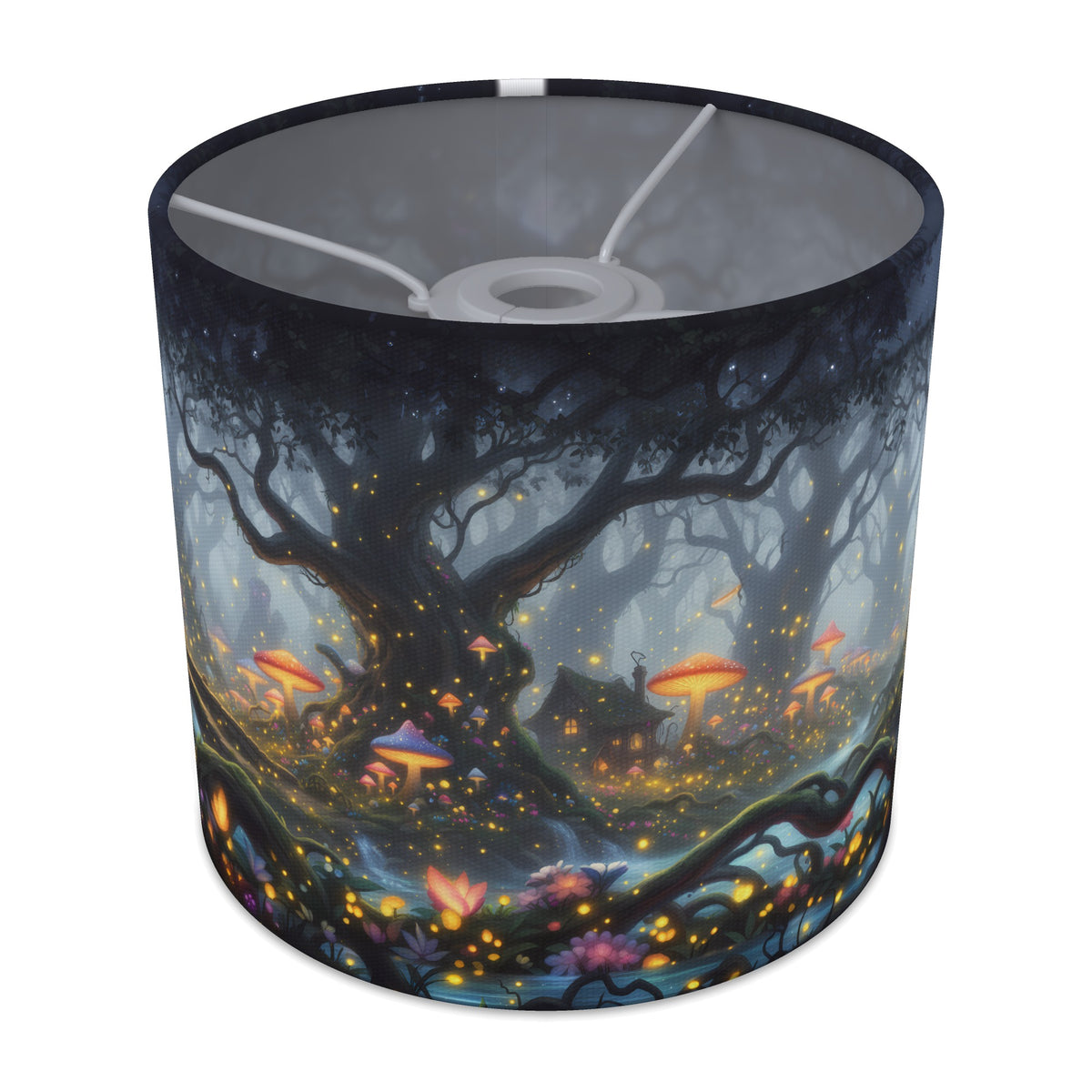Magic Kingdom wraparound lampshade - Enchanted Forest