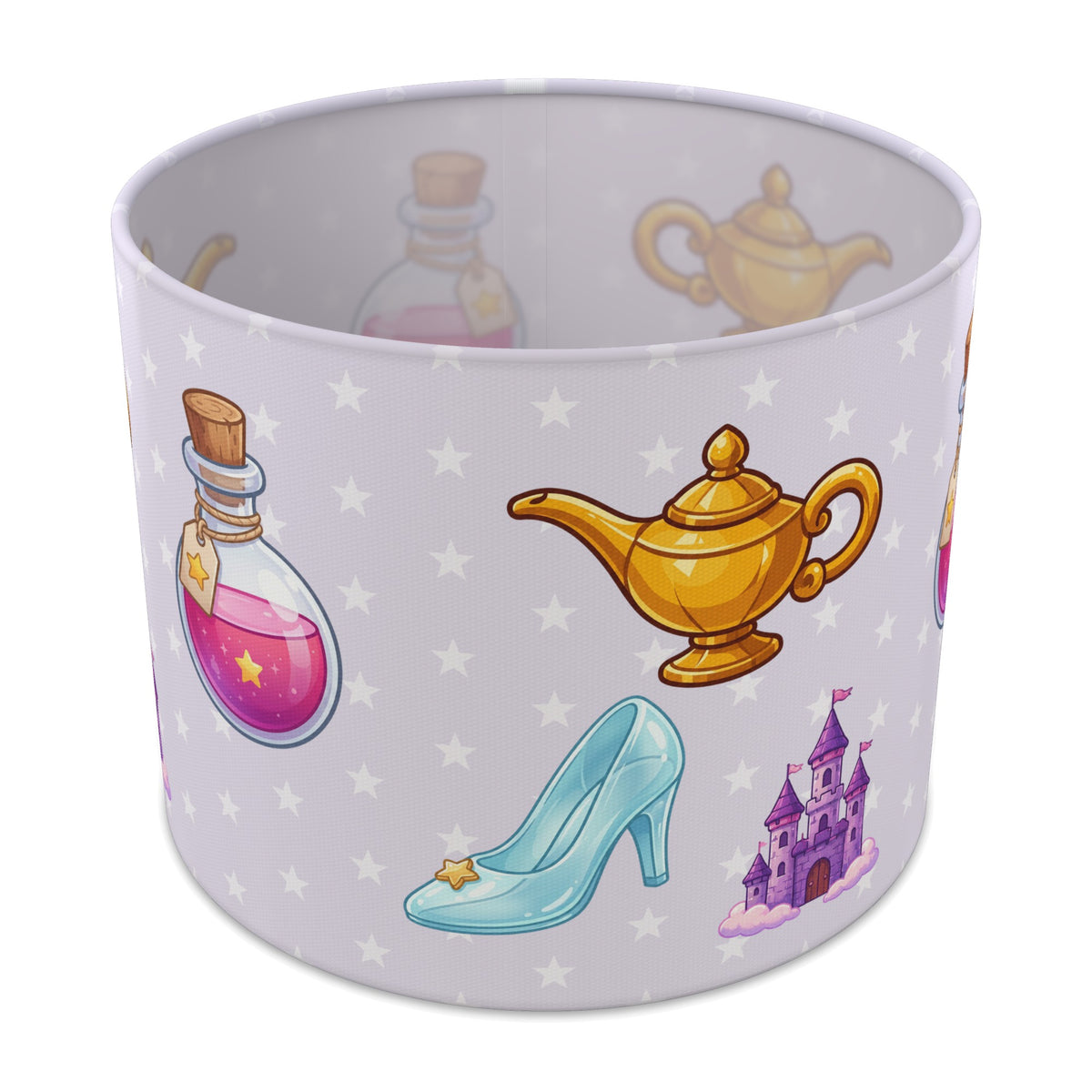 Lilac Magic lampshade - 25cm x 20cm Table
