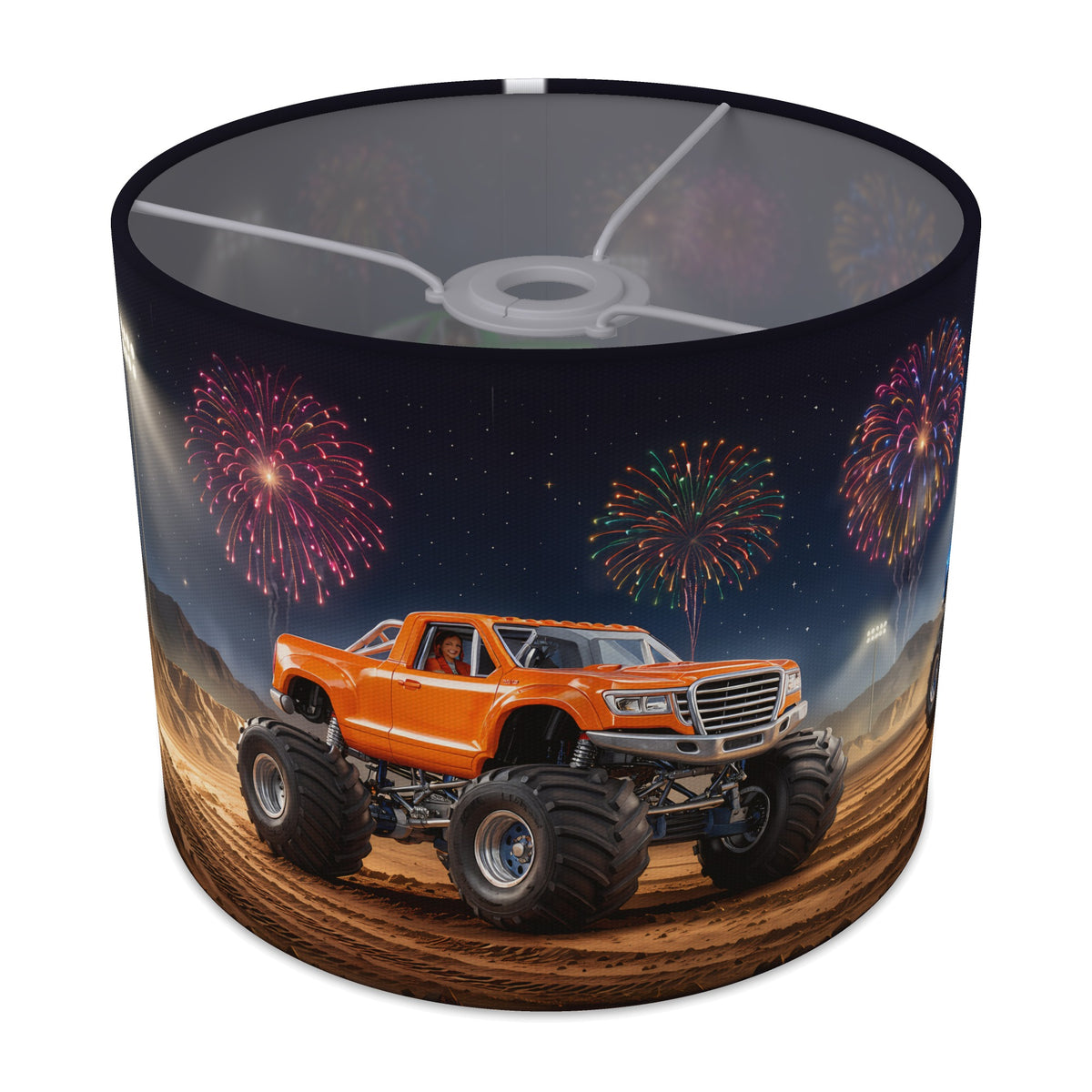 Night Show Monster Trucks lampshade - 25cm x 20cm Ceiling