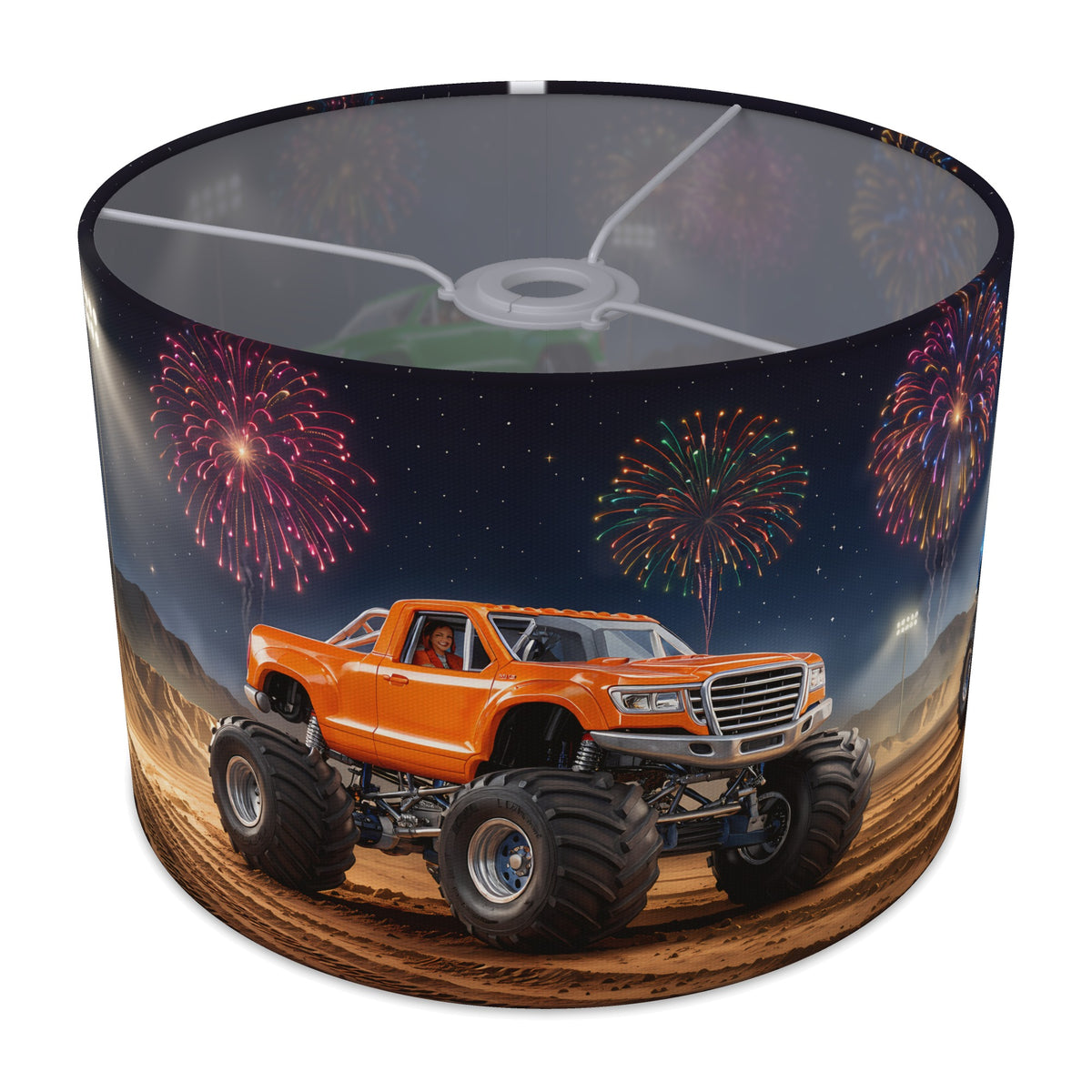 Night Show Monster Trucks lampshade - 30cm x 21cm Ceiling