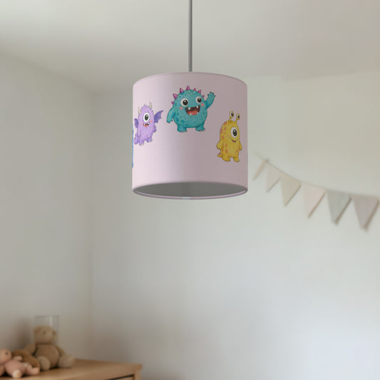 Blush Monsters lampshade - 20cm x 18.5cm Ceiling - photo 2