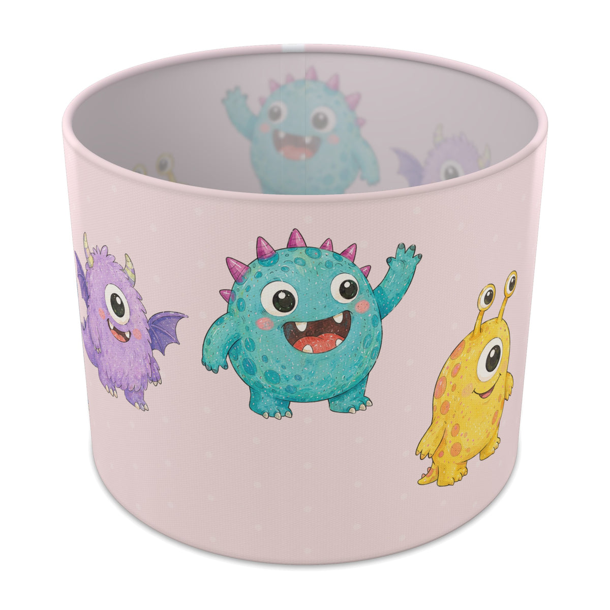 Blush Monsters lampshade - 25cm x 20cm Table