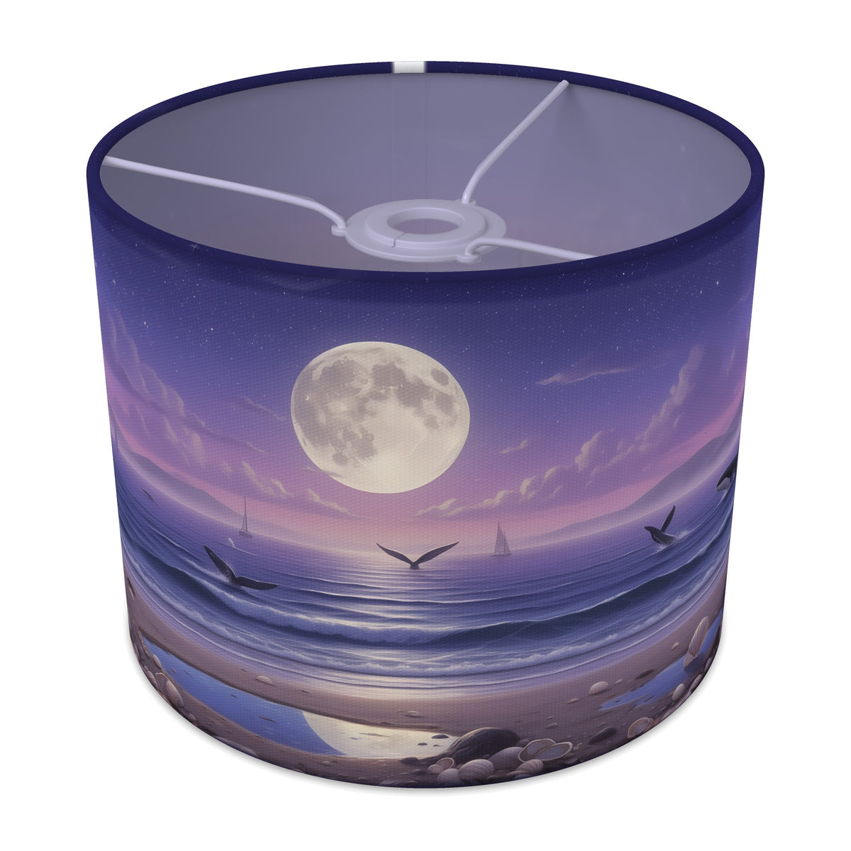 Starry Sea Moonlight Panorama lampshade - 25cm x 20cm Ceiling