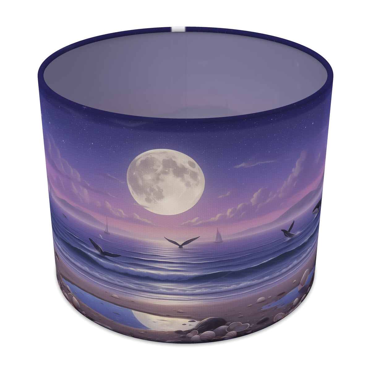 Starry Sea Moonlight Panorama lampshade - 25cm x 20cm Table