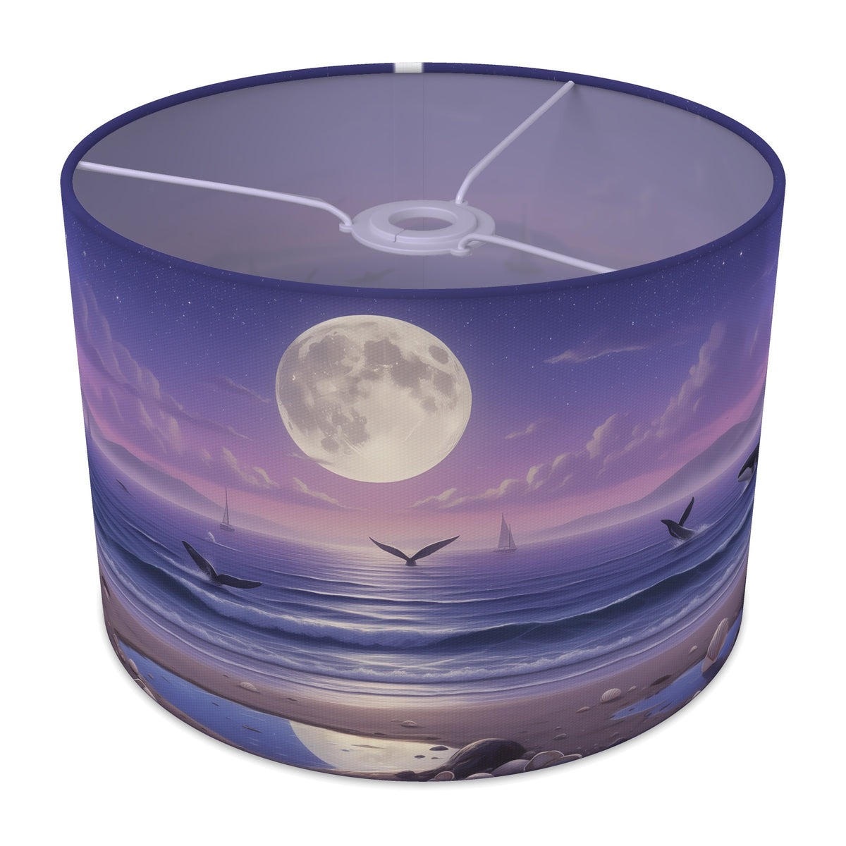 Starry Sea Moonlight Panorama lampshade - 30cm x 21cm Ceiling