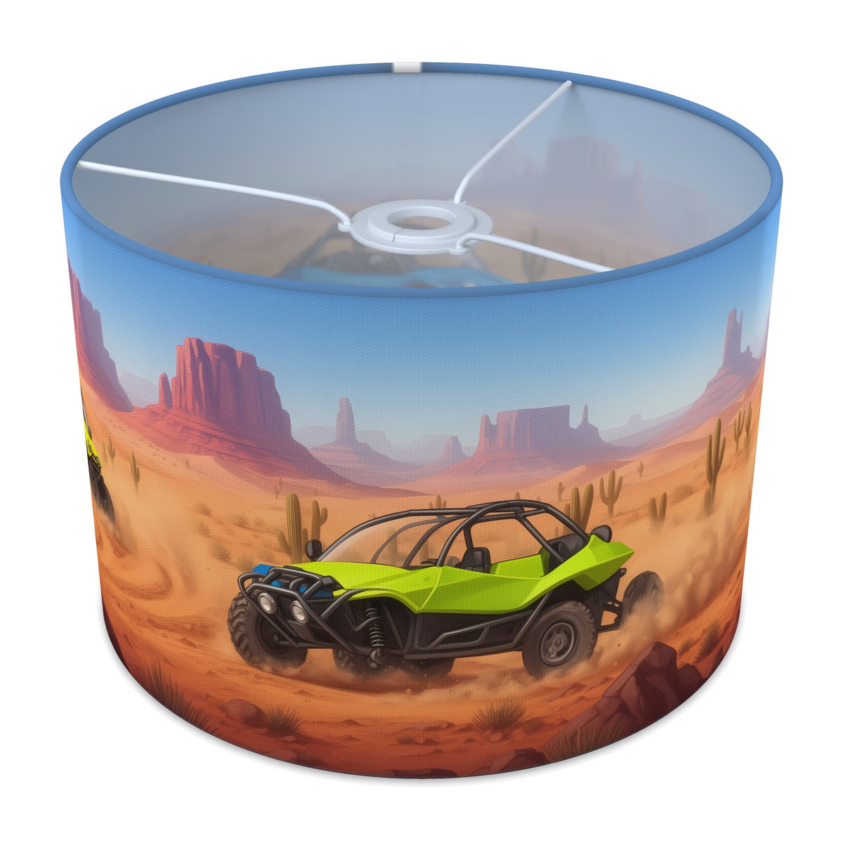 Desert Rally Speedway Panorama lampshade - 30cm x 21cm Ceiling