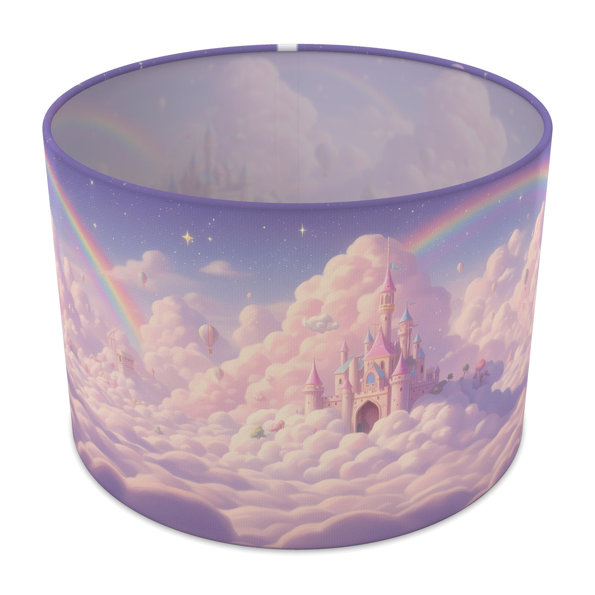 Cloud Kingdom Rainbow Skies lampshade - 30cm x 21cm Table