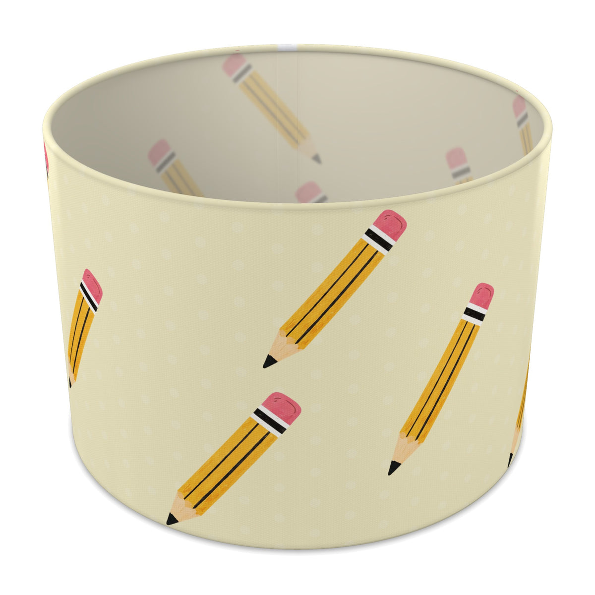 Lemon School lampshade - 30cm x 21cm Table