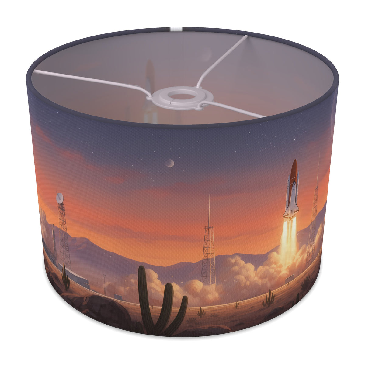 Rocket Launch Space Adventure lampshade - 30cm x 21cm Ceiling