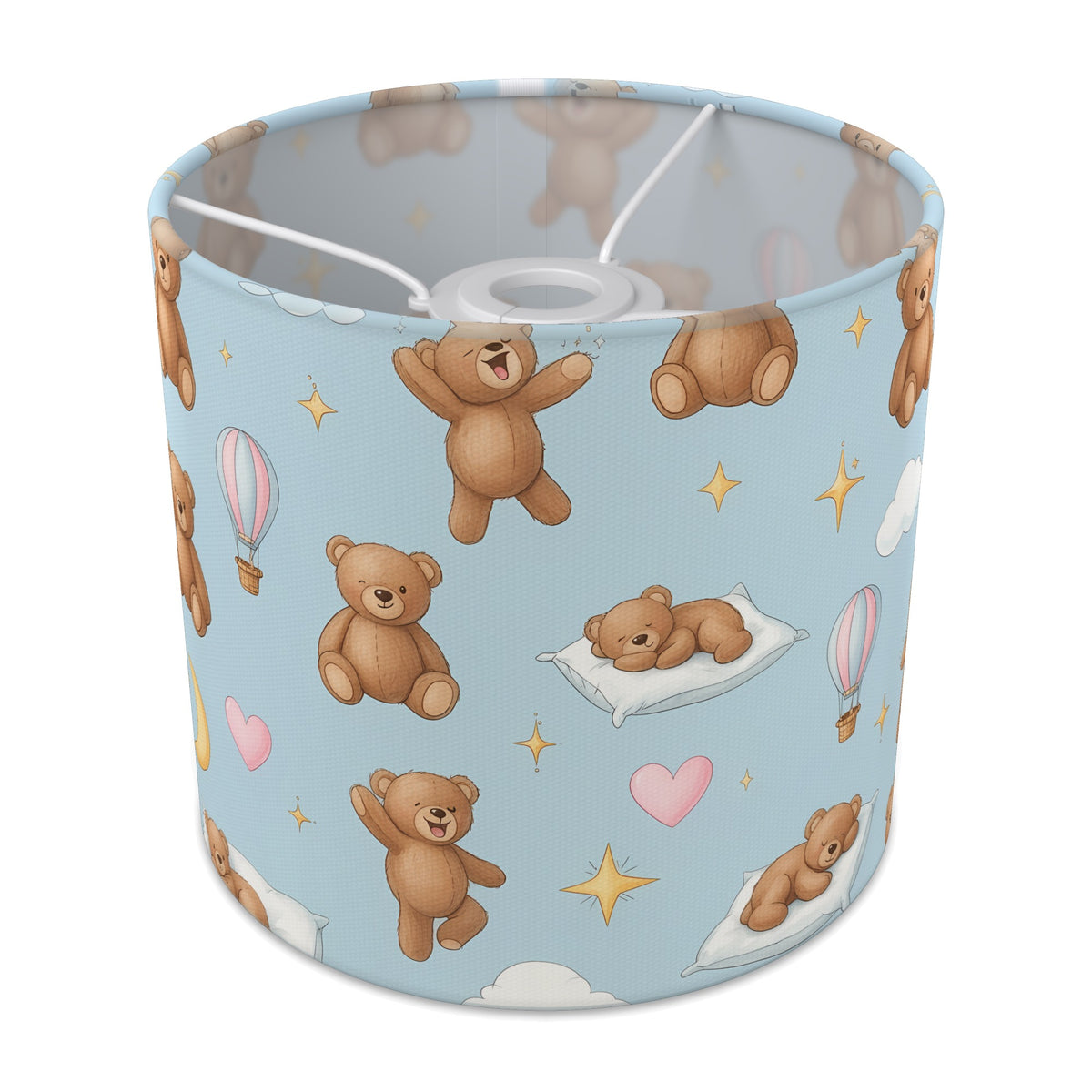 Sky Bear Hugs lampshade - 20cm x 18.5cm Ceiling - main photo