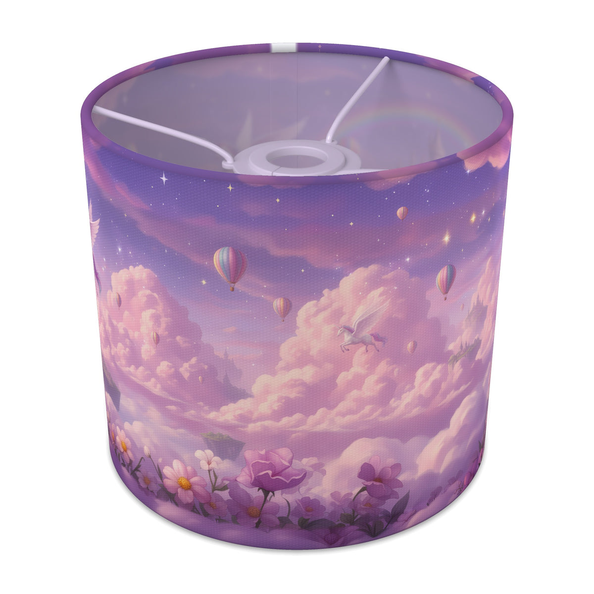 Unicorn Land wraparound lampshade - Cloud Kingdom