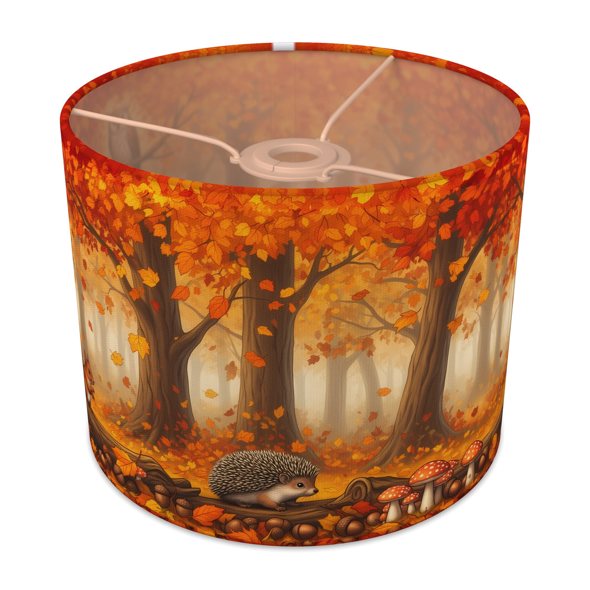 Autumn Woods Woodland Walk lampshade - 25cm x 20cm Ceiling