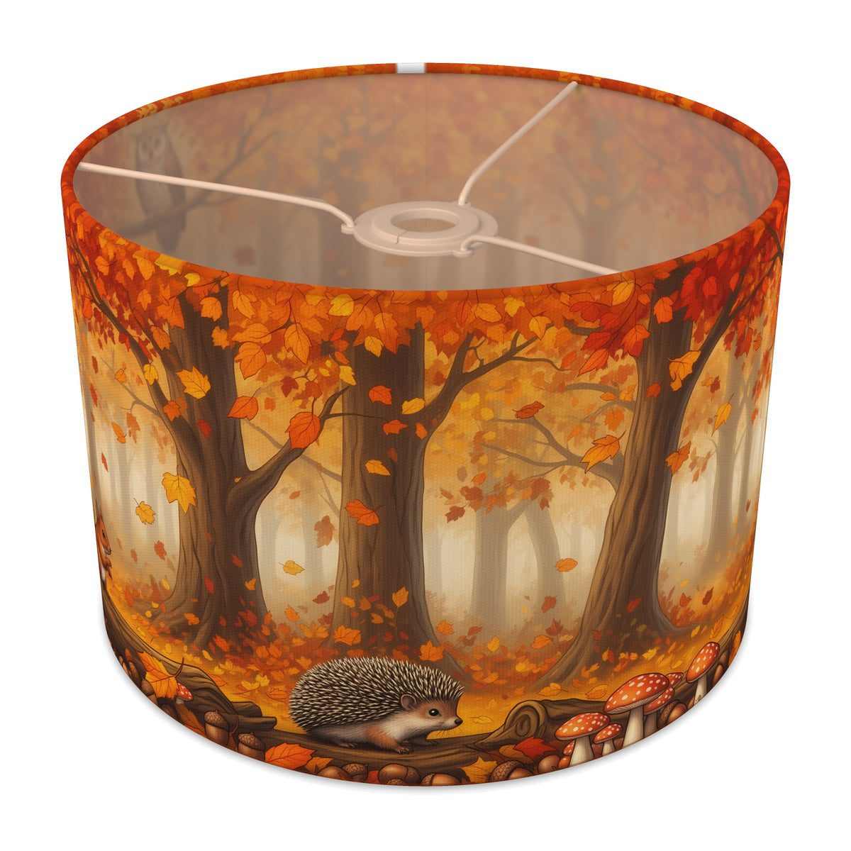 Autumn Woods Woodland Walk lampshade - 30cm x 21cm Ceiling
