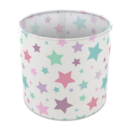 Pastel Stars lampshade - 20cm Table