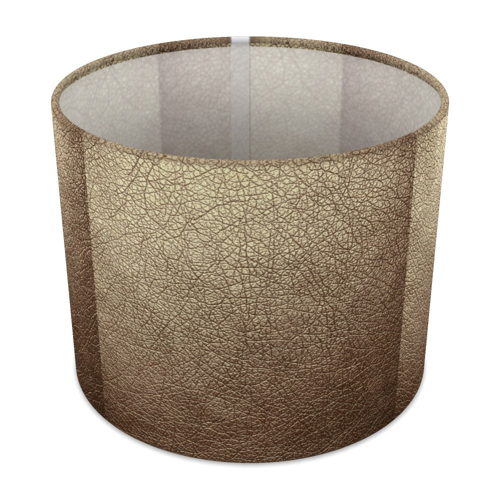 Textured Leather Effect lampshade - 25cm Table
