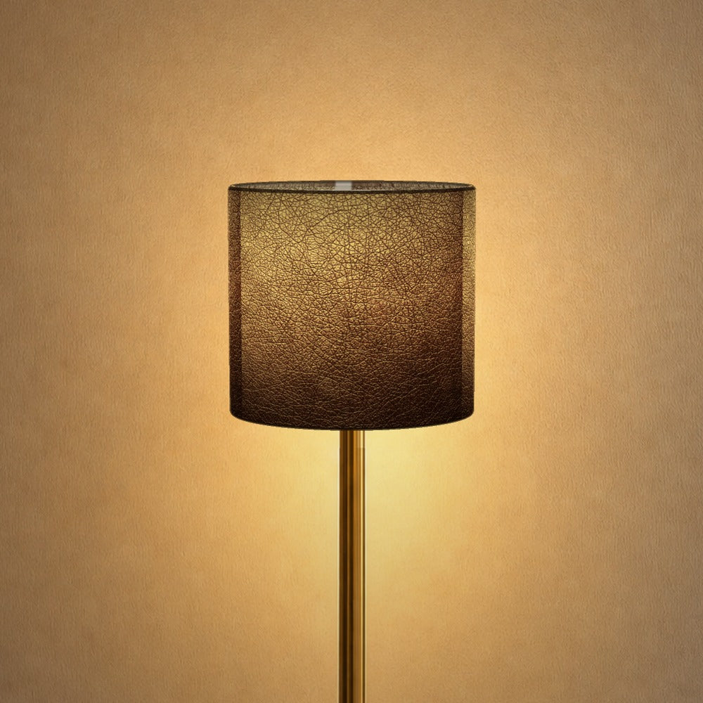 Textured Leather Effect lampshade