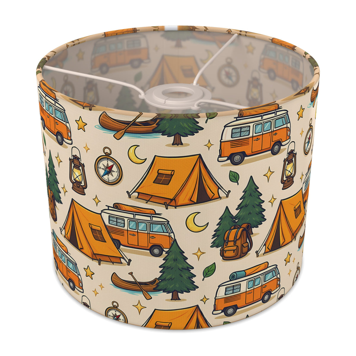 Sand Happy Campers lampshade - 25cm x 20cm Ceiling