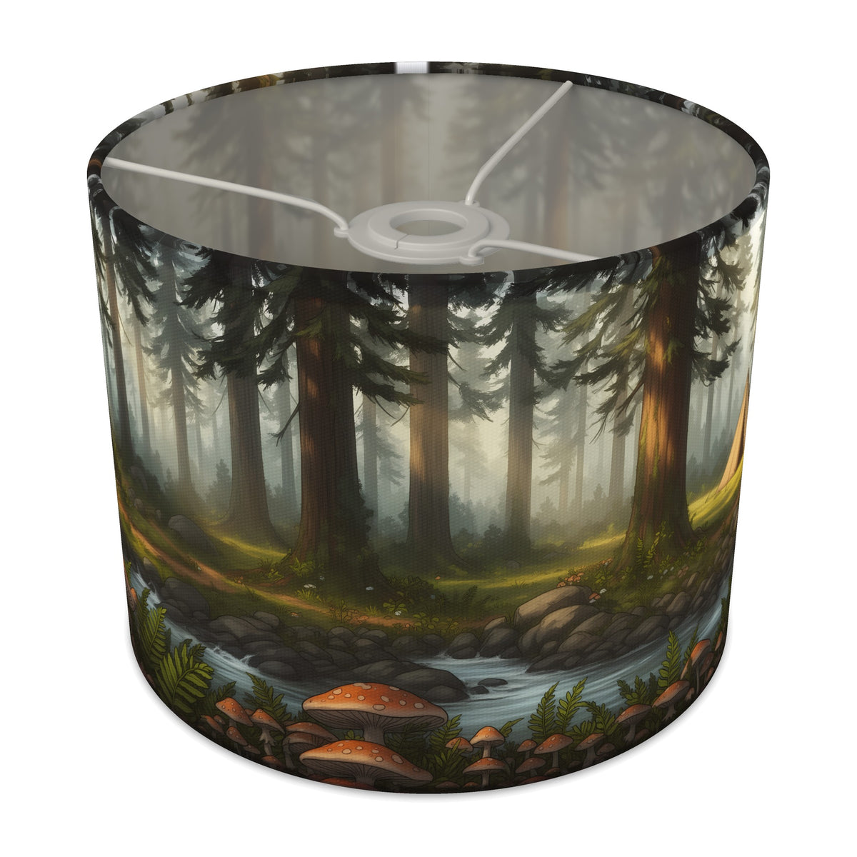 Forest Trail Camping Adventure lampshade - 25cm x 20cm Ceiling