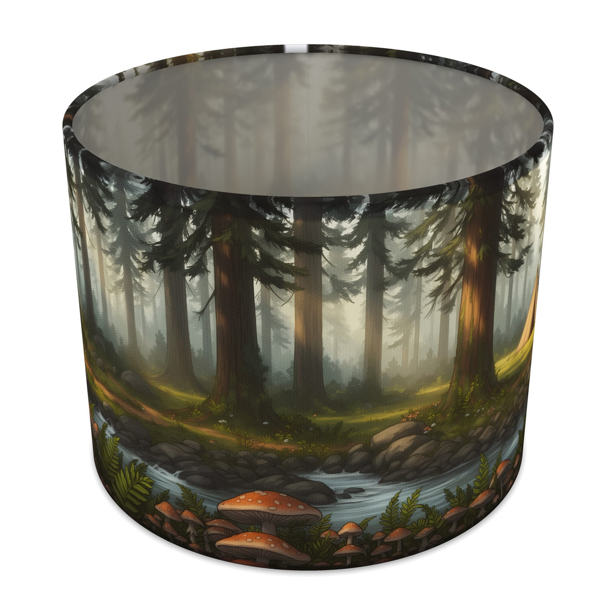 Forest Trail Camping Adventure lampshade - 25cm x 20cm Table