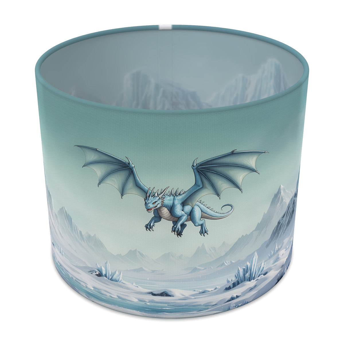 Ice Dragon Dragon Mountains lampshade - 25cm x 20cm Table