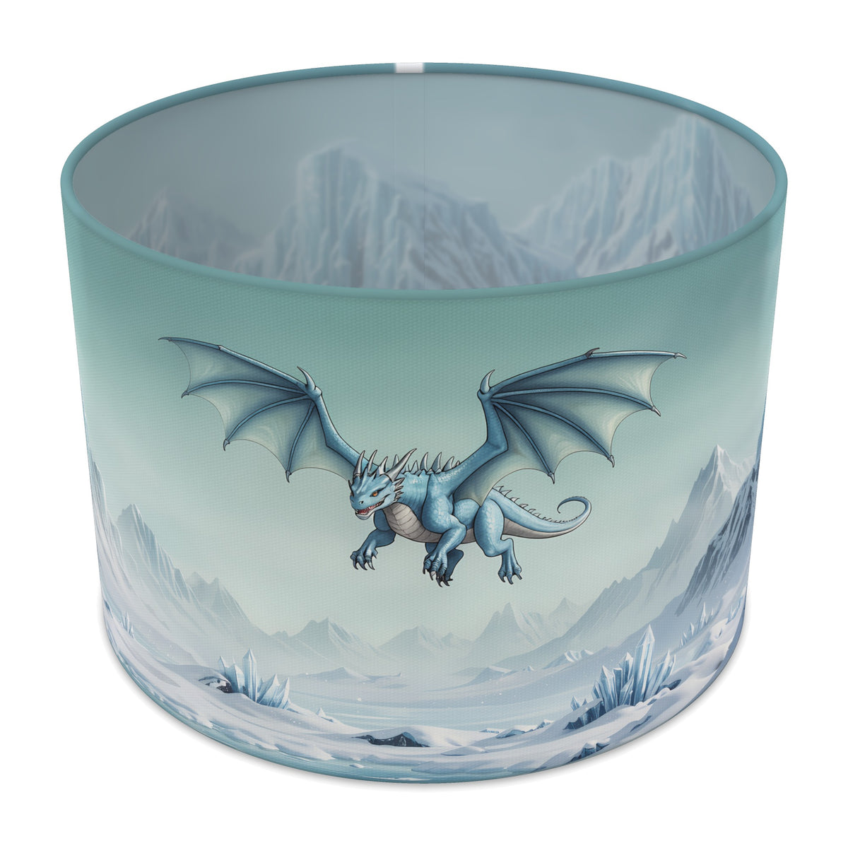 Ice Dragon Dragon Mountains lampshade - 30cm x 21cm Table