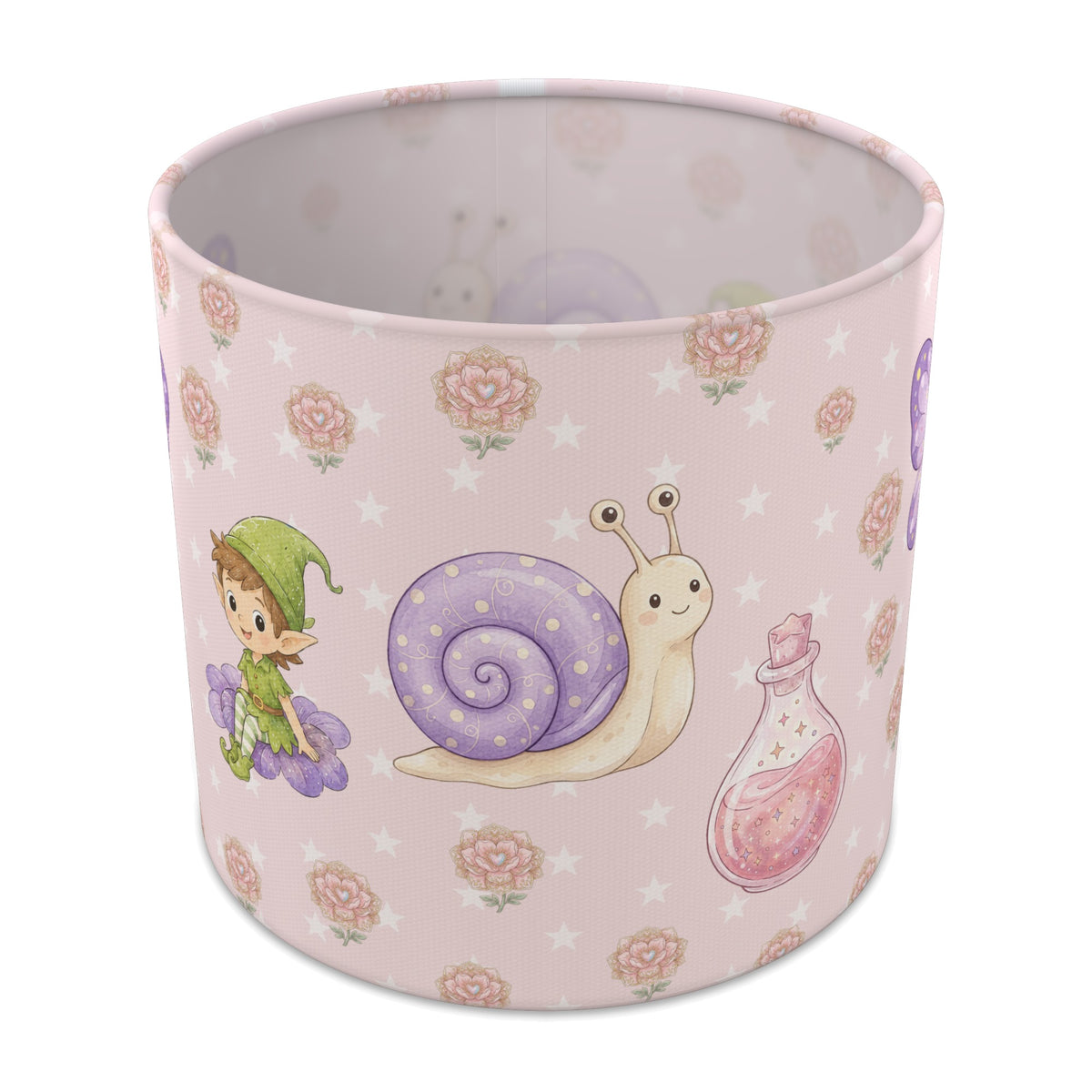 Blush Fairy Garden lampshade - 20cm x 18.5cm Table