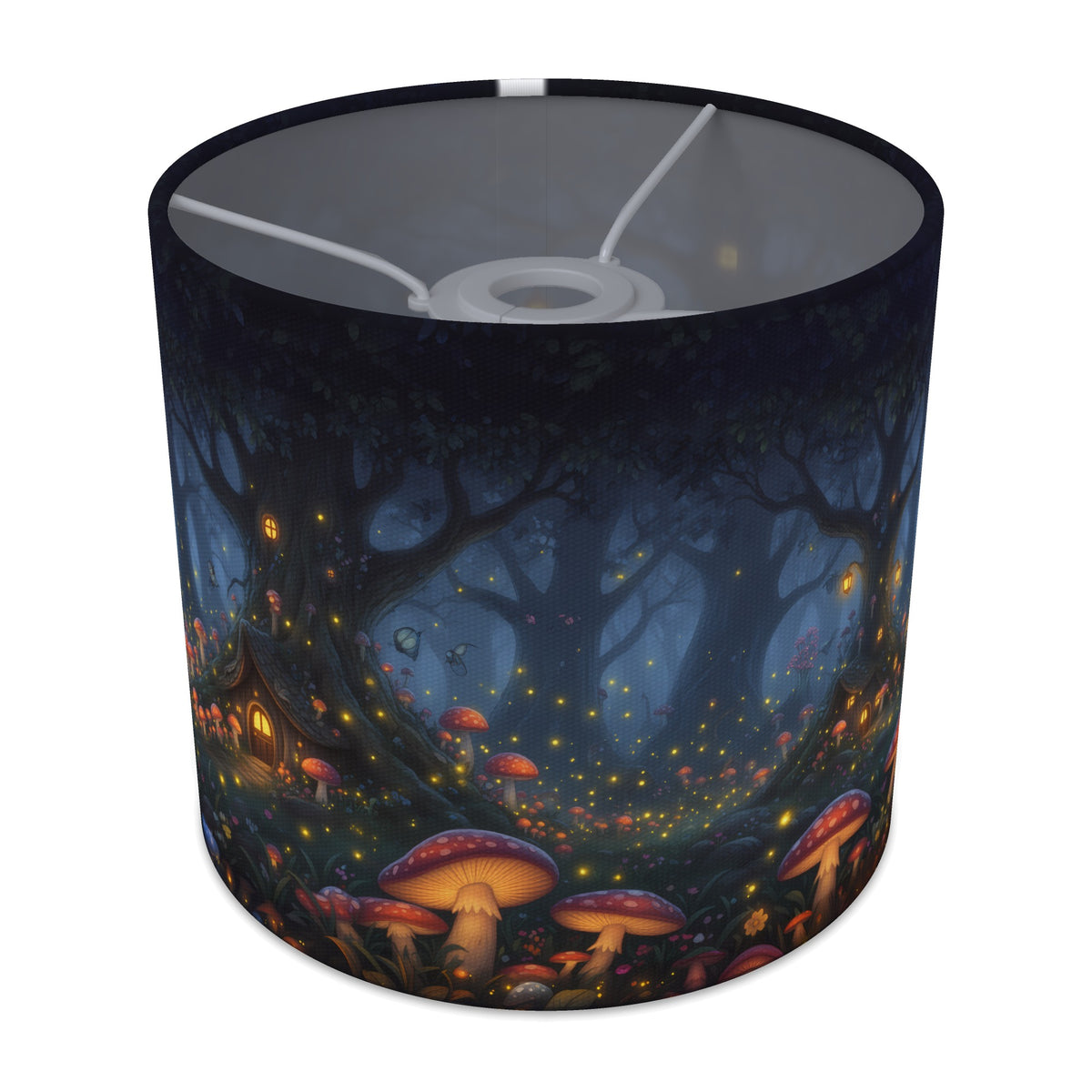 Fairytale Forest wraparound lampshade - Glow Woods