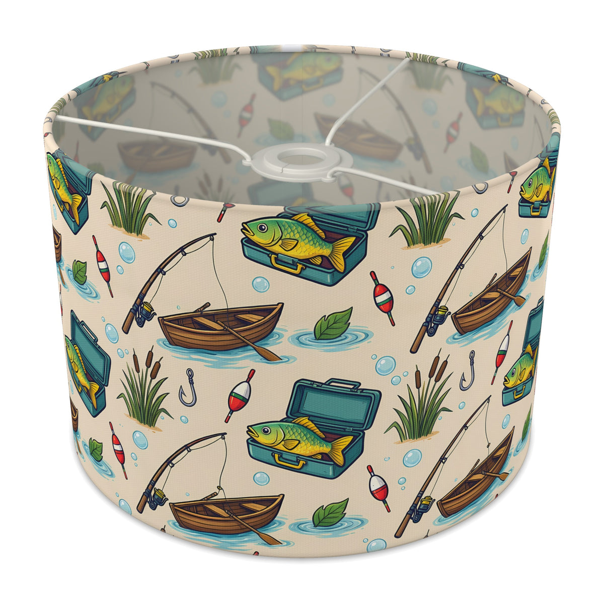 Sand Gone Fishing lampshade - 30cm x 21cm Ceiling