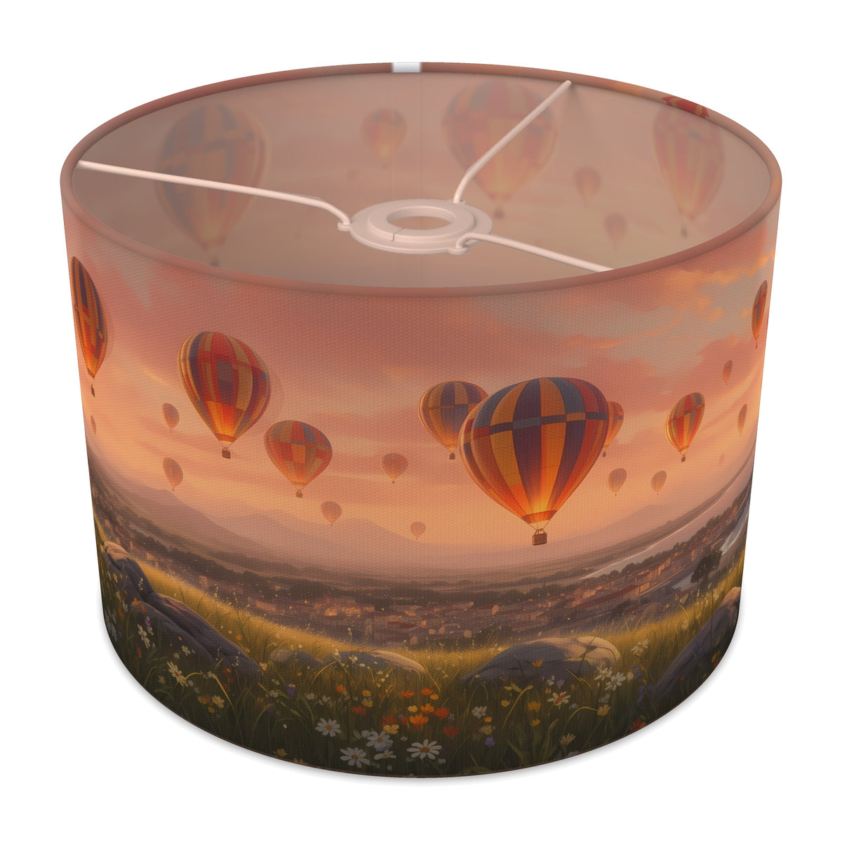 Sunset Flight Balloon Skies lampshade - 30cm x 21cm Ceiling