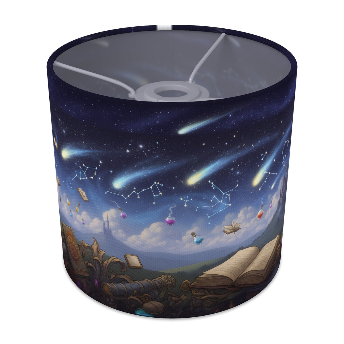 Magic Kingdom wraparound lampshade - Spell Sky
