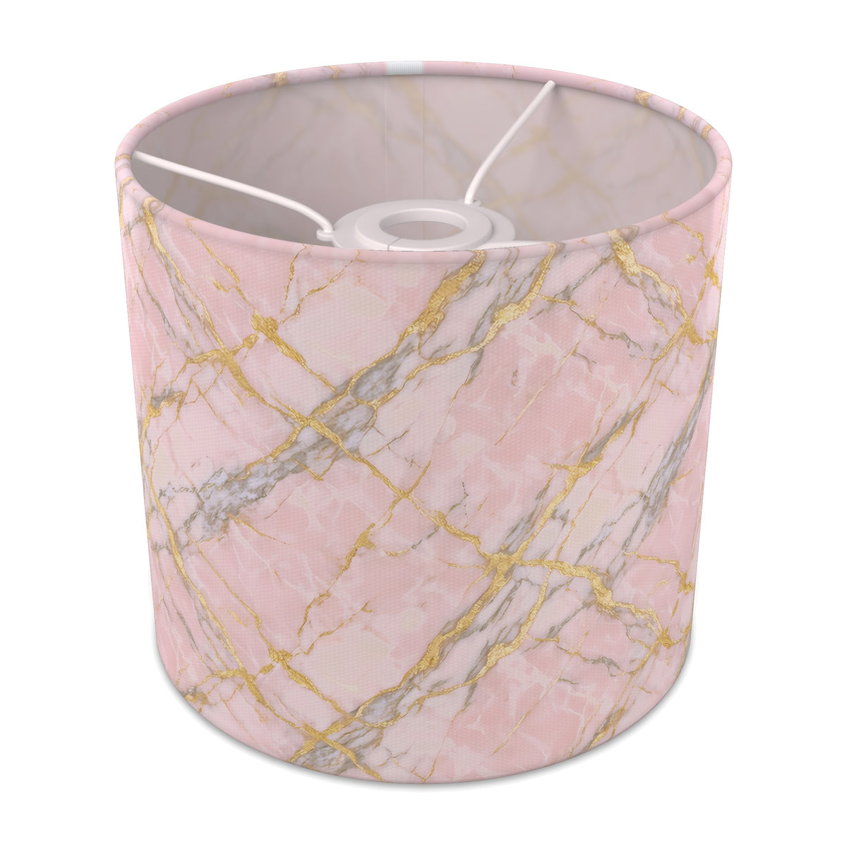 Blush Marble Luxe lampshade - 20cm x 18.5cm Ceiling - main photo