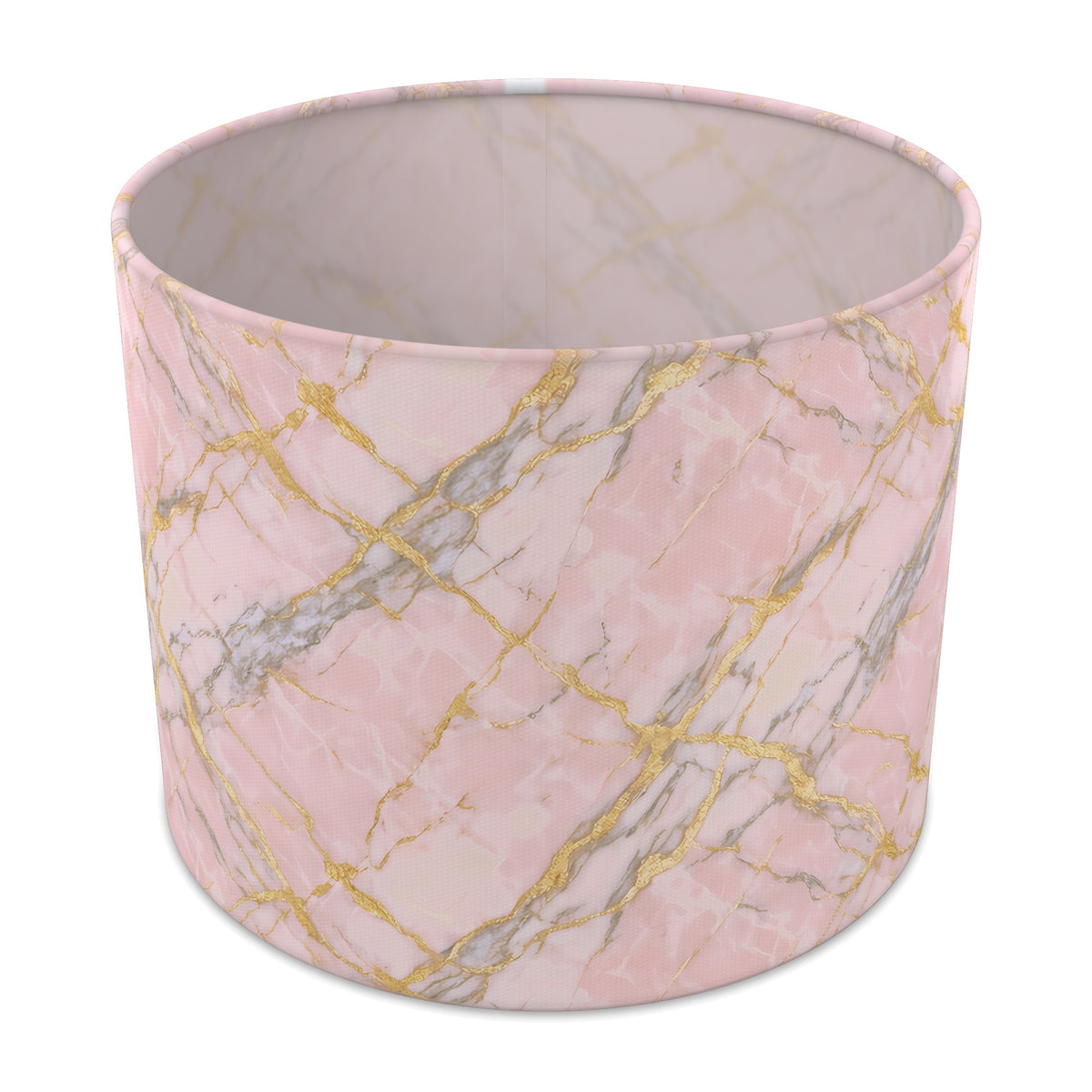 Blush Marble Luxe lampshade - 25cm x 20cm Table