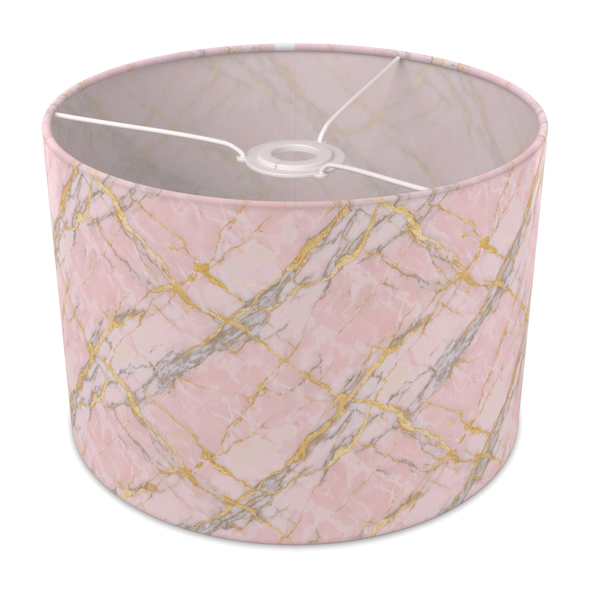 Blush Marble Luxe lampshade - 30cm x 21cm Ceiling