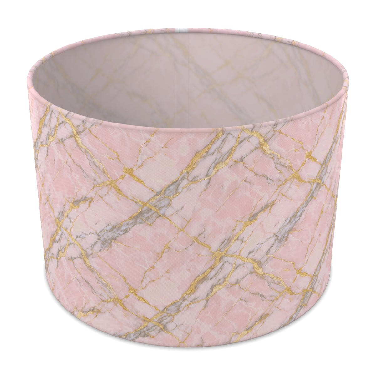 Blush Marble Luxe lampshade - 30cm x 21cm Table