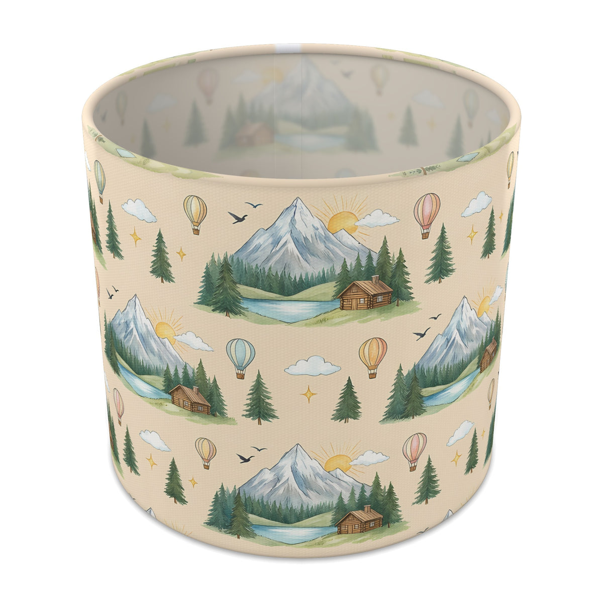 Sand Mountain Adventure lampshade - 20cm x 18.5cm Table