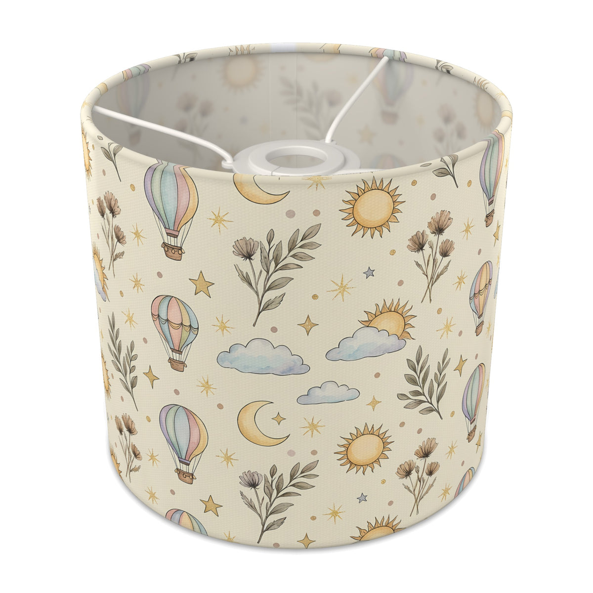 Cream Little Boho lampshade - 20cm x 18.5cm Ceiling - main photo