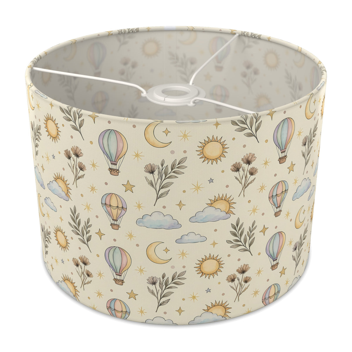 Cream Little Boho lampshade - 30cm x 21cm Ceiling