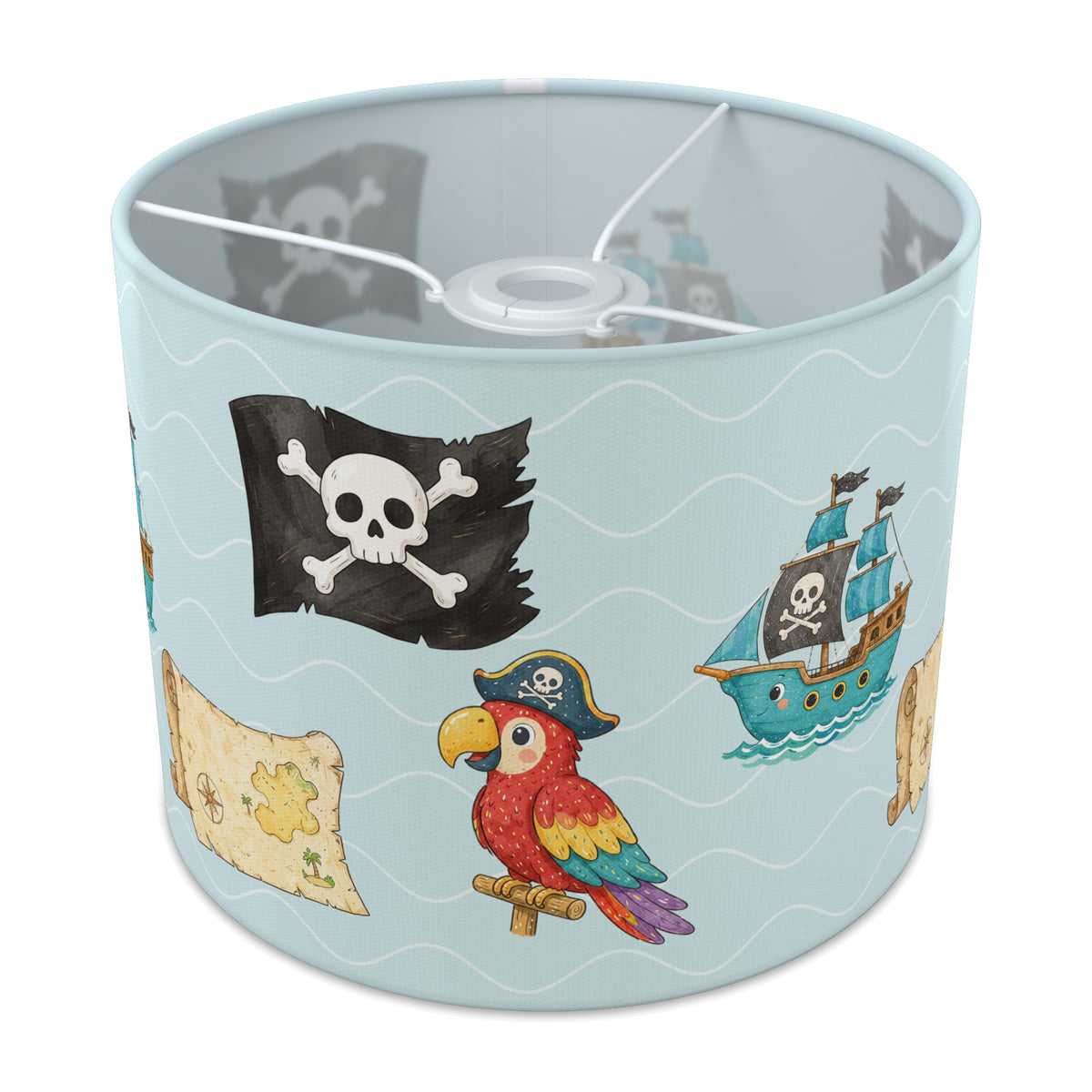 Aqua Pirates lampshade - 25cm x 20cm Ceiling