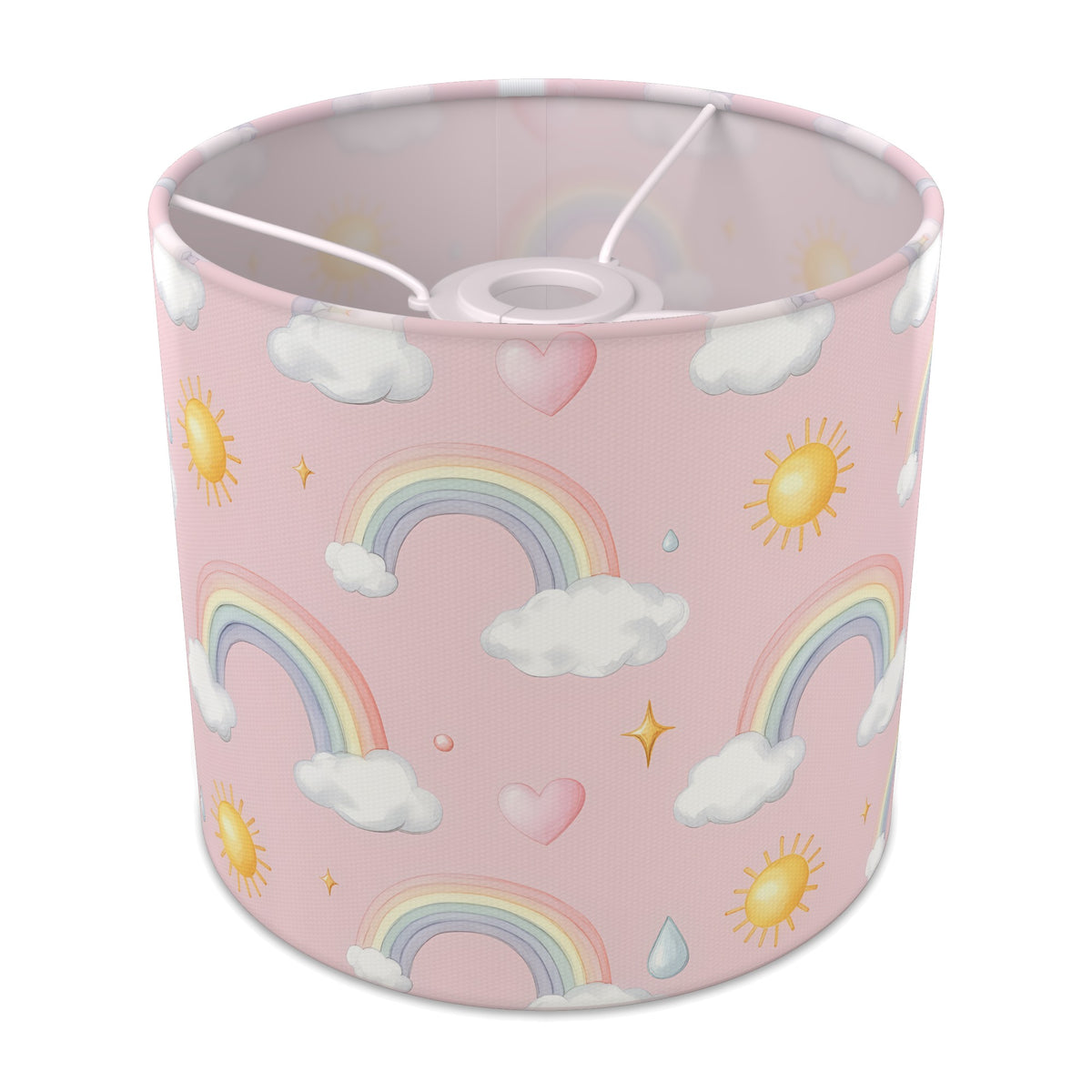 Blush Over The Rainbow lampshade - 20cm x 18.5cm Ceiling - main photo
