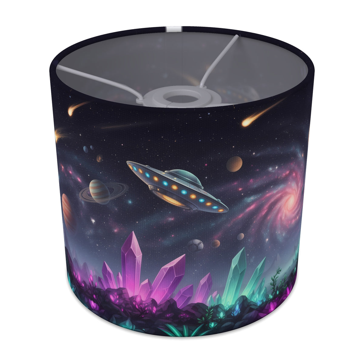 Space Adventure wraparound lampshade - Galaxy Quest