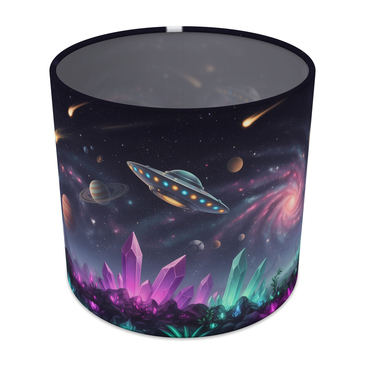 Galaxy Quest Space Adventure lampshade - 20cm x 18.5cm Table