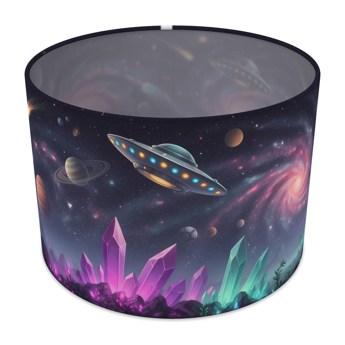 Galaxy Quest Space Adventure lampshade - 30cm x 21cm Table