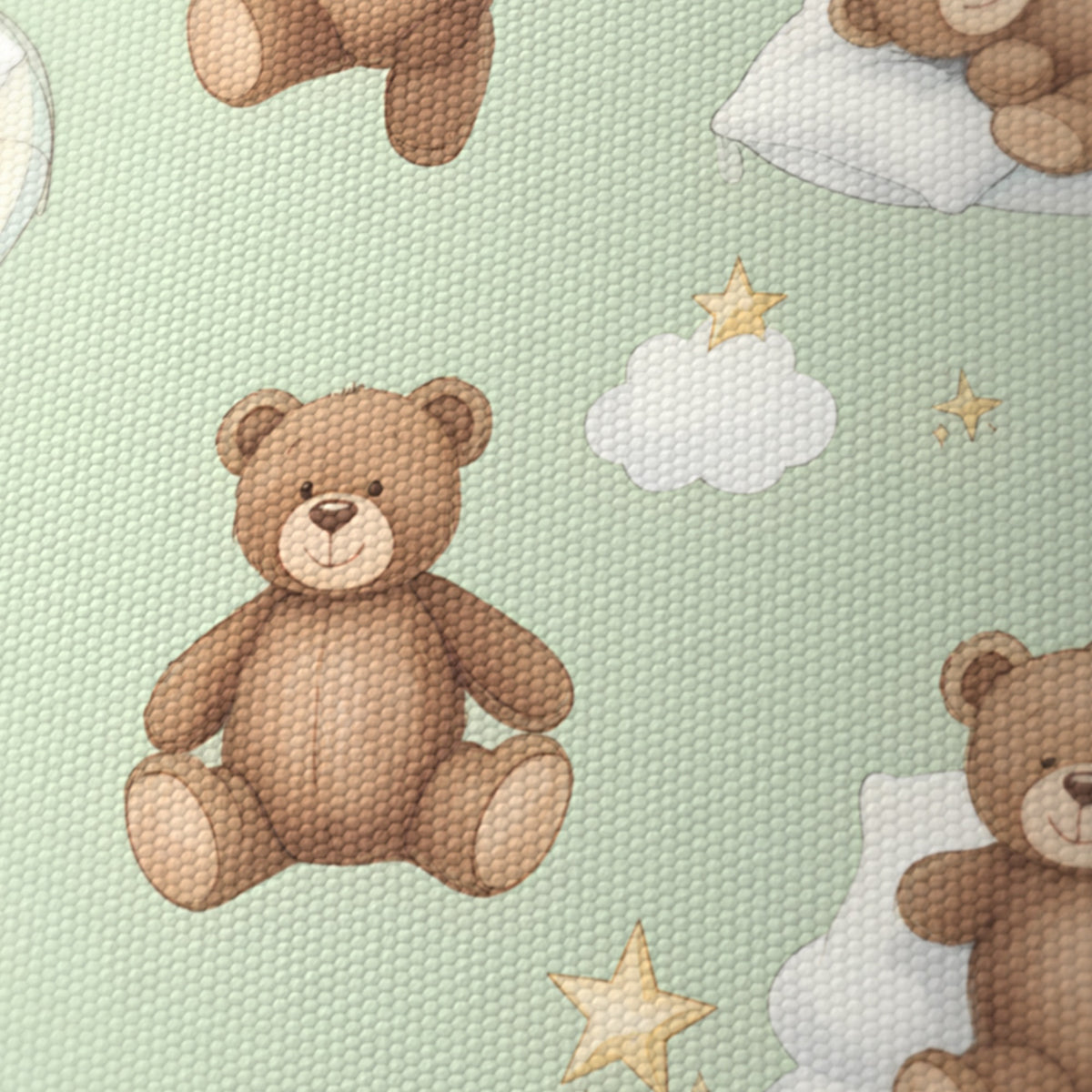 Sage Bear Hugs lampshade - 20cm x 18.5cm Ceiling - photo 6