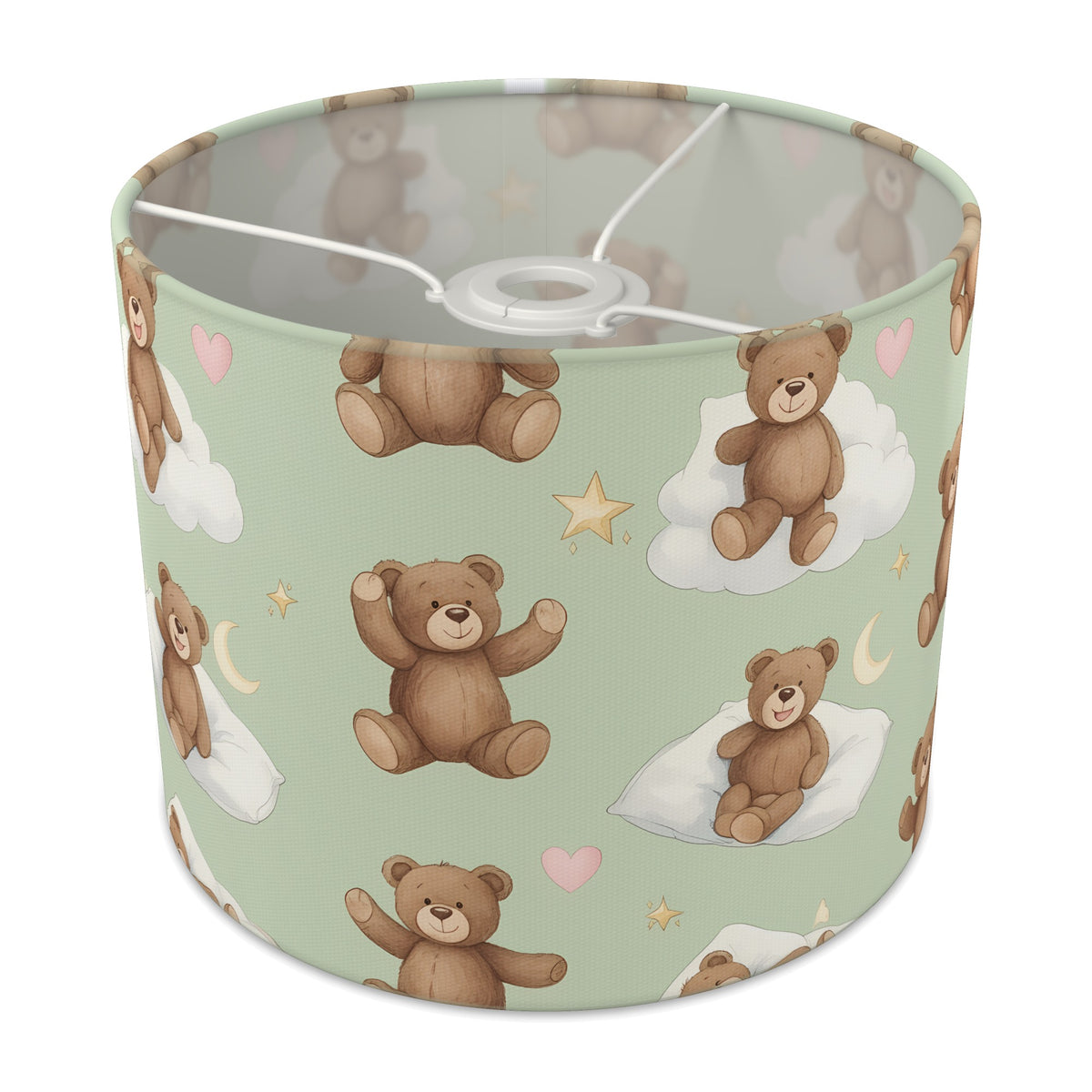 Sage Bear Hugs lampshade - 25cm x 20cm Ceiling