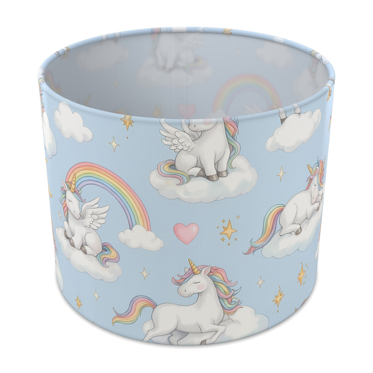 Sky Unicorn Dreams lampshade - 25cm x 20cm Table
