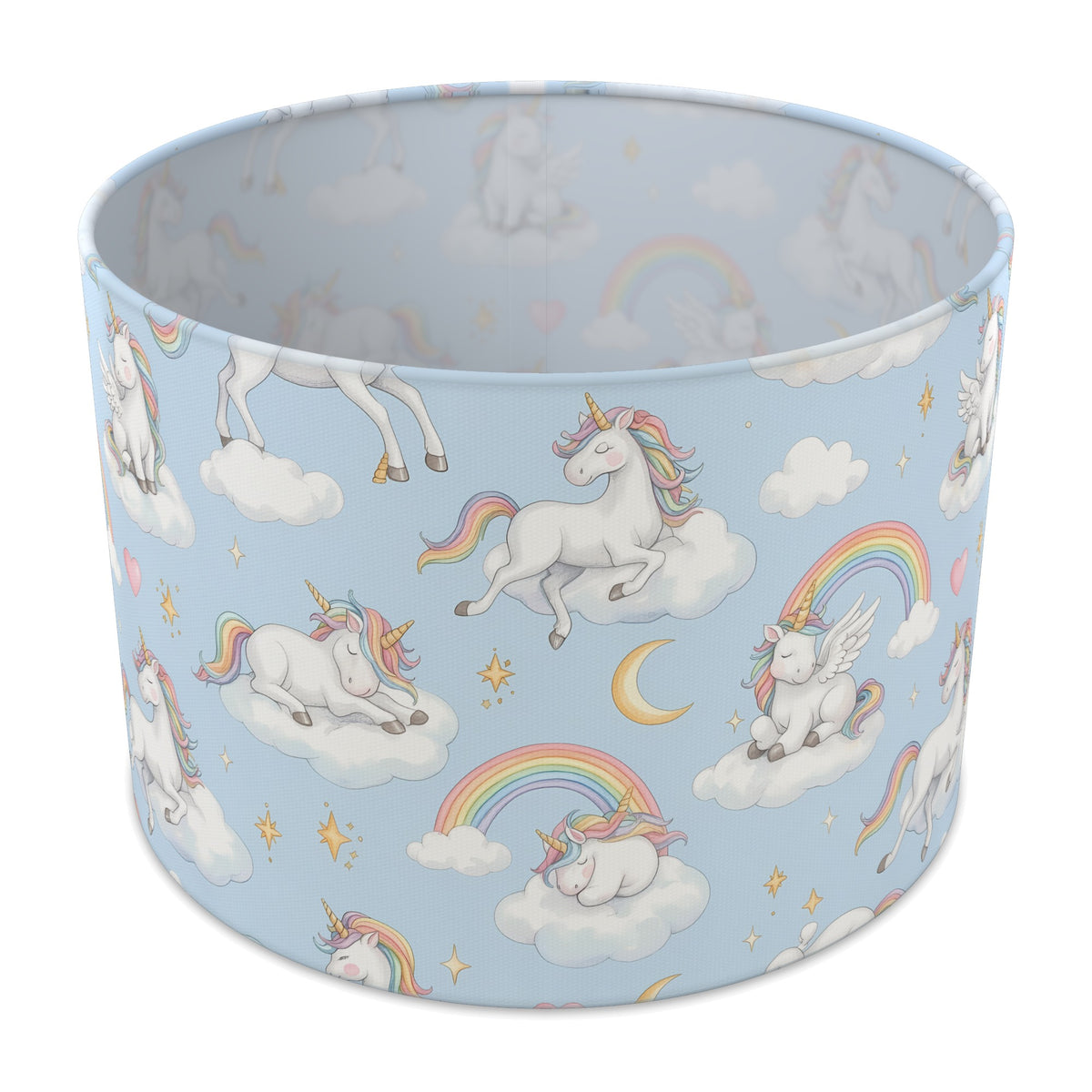 Sky Unicorn Dreams lampshade - 30cm x 21cm Table