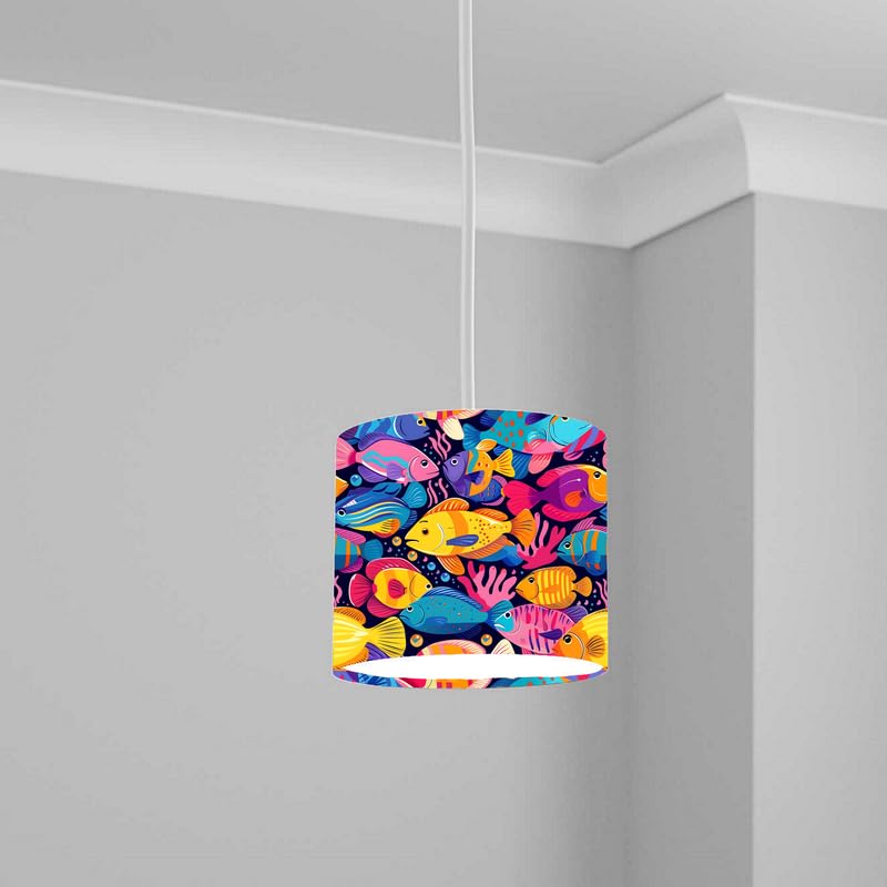 Aquatic Lampshade Kids Bedroom LightShade ver166 20CM X 18.5CM