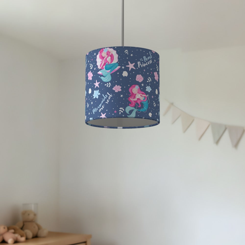 Enchanting Mermaid Princess lampshade